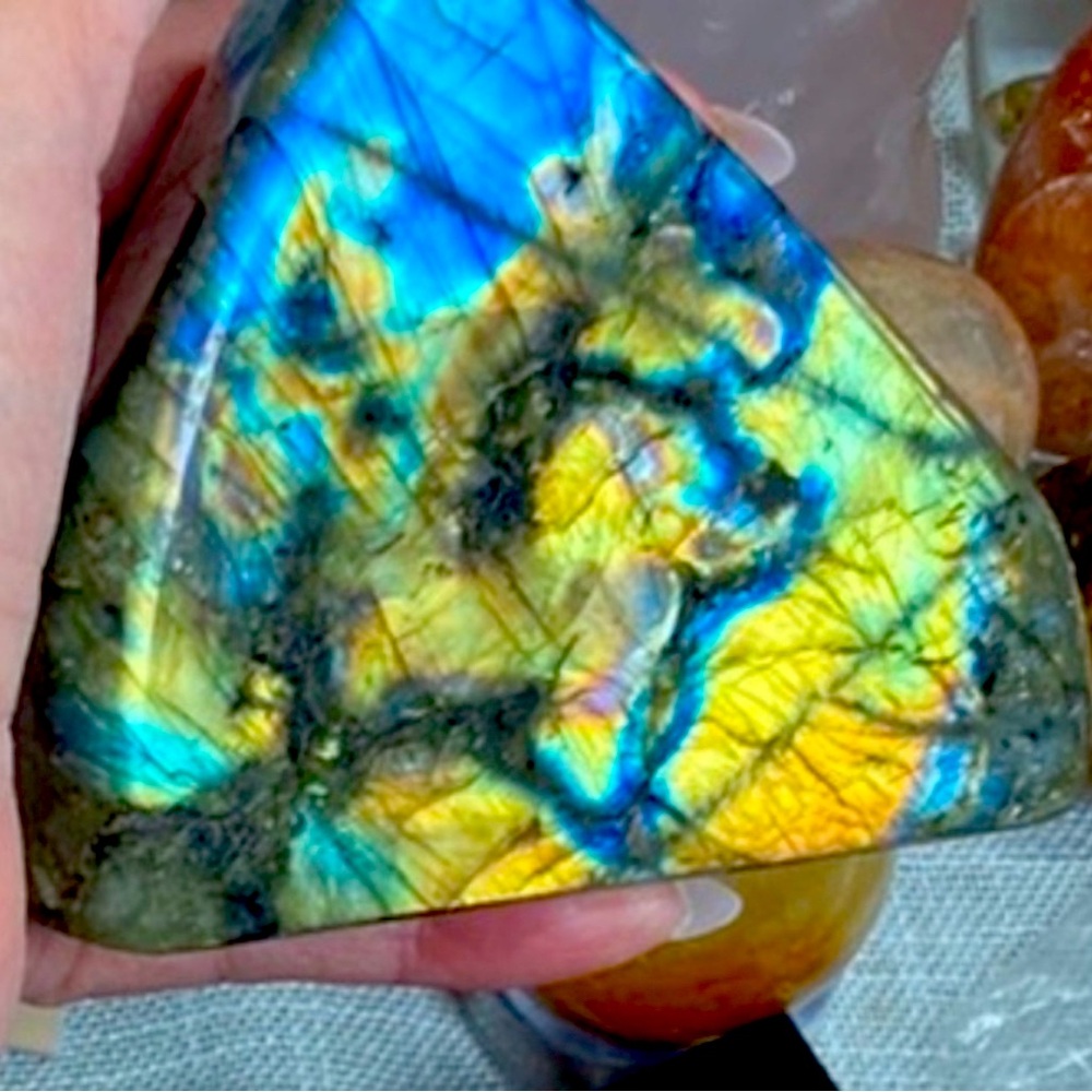 Labradorite Statement Piece